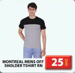 Grand Hyper Market MONTREAL MENS OFF SHOLDER TSHIRT RN offer
