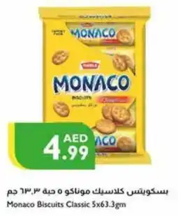 Istanbul Supermarket Monaco Biscuits Classic 5 x 63.3gm offer