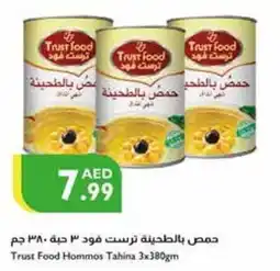 Istanbul Supermarket Trust Food Hommos Tahina 3 x 380gm offer