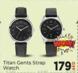 AIKO HYPERMARKET Titan Gents Strap Watch offer