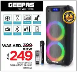 Nesto Geepas Party Speaker GMS11168 offer