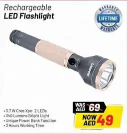 Nesto GEEPAS Rechargeable LED Flashlight offer