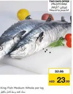 Nesto King Fish Medium Whole per kg offer