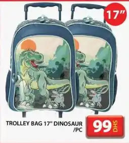 Grand Hyper Market TROLLEY BAG 17" DINOSAUR /PC offer