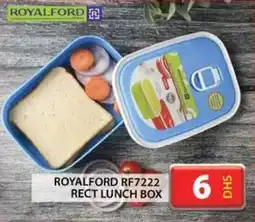 Grand Hyper Market ROYALFORD RF7222 RECT LUNCH BOX offer