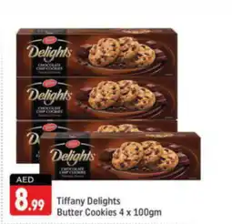 Shaklan Tiffany Delights Butter Cookies 4 x 100gm offer