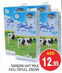 Pasons NANDINI UHT MILK 4X1LTRFULL CREAM offer