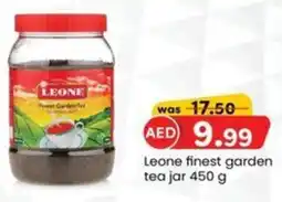 KM Trading Leone finest garden tea jar 450 g offer