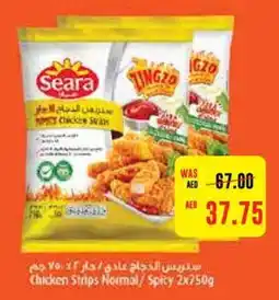 Al Ain Co-op Chicken Strips Normal/Spicy 2x750g offer