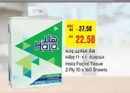 Hala Facial Tissue 2 Ply 10 x 160 Sheets