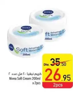 Safeer Market Nivea Soft Cream 200ml x2pcs offer