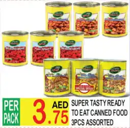 Dream Land Center SUPER TASTY READY TO EAT CANNED FOOD 3PCS ASSORTED offer