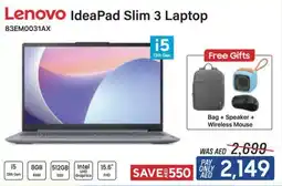 ECity Lenovo IdeaPad Slim 3 Laptop offer