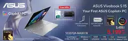 ECity ASUS Vivobook S 15 Your First ASUS Copilot+ PC offer