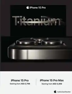 ECity Apple iPhone 15 Pro offer