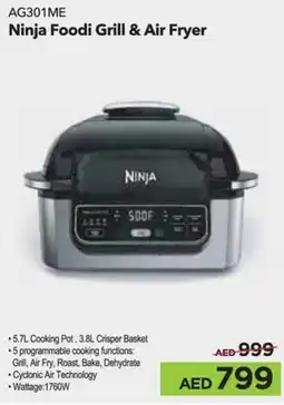 ECity Ninja Foodi Grill & Air Fryer offer