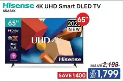ECity Hisense 4K UHD Smart DLED TV 65" offer