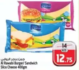 Safari Hypermarket Al Rawabi Burger/Sandwich Slice Cheese 400gm offer