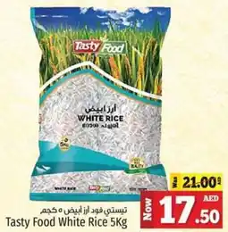 Kenz Hypermarket Tasty Food White Rice 5kg offer