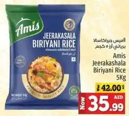 Kenz Hypermarket Amis Jeerakashala Biriyani Rice 5kg offer