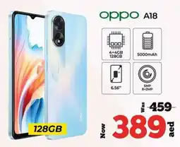 Kenz Hypermarket OPPO A18 128GB offer