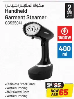 Ansar Gallery GEEPAS Garment Steamer offer