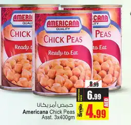 Ansar Gallery AMERICANA Chick Peas offer