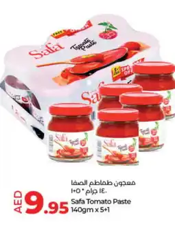 Lulu Hypermarket SAFA Tomato Paste offer