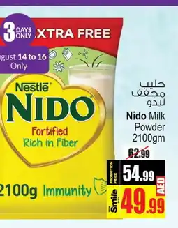 Ansar Gallery NIDO Milk Powder offer