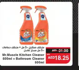 Spar MR. MUSCLE Toilet / Drain Cleaner offer