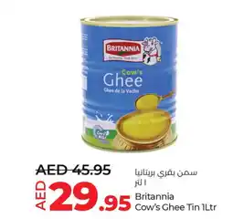 Lulu Hypermarket BRITANNIA Ghee offer