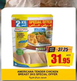Armed forces cooperative society AMERICANA Chicken Breast offer