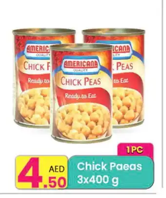 Everyday Center AMERICANA Chick Peas offer