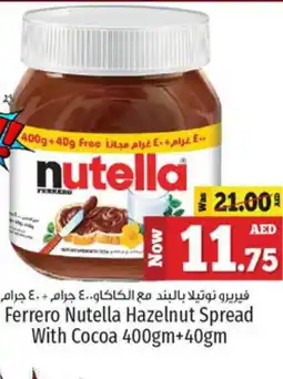Kenz Hypermarket NUTELLA Chocolate Spread offer