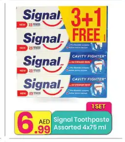 Everyday Center SIGNAL Toothpaste offer