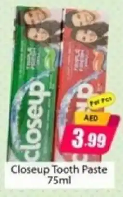 Amber Closeup Tooth Paste 75ml offer