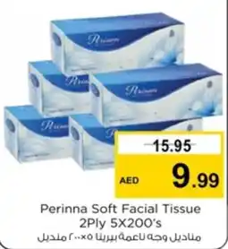 Nesto Perinna Soft Facial Tissue 2Ply 5X200's offer