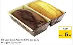 Nesto BB Loaf Cake Assorted 2Pc per pack offer