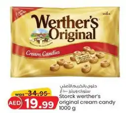 KM Trading Storck werther's original cream candy 1000 g offer