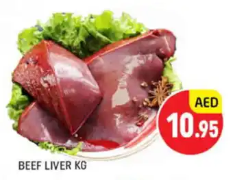 Al Madina Hypermarket Beef liver kg offer