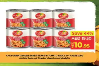 Lulu Hypermarket CALIFORNIA GARDEN Baked Beans offer