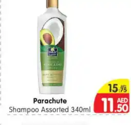 Al Madina Hypermarket PARACHUTE Shampoo / Conditioner offer