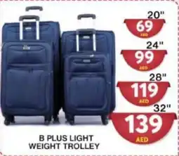 Grand Hyper Market B PLUS LIGHT WEIGHT TROLLEY offer