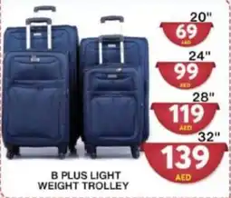 Grand Hyper Market B PLUS LIGHT WEIGHT TROLLEY offer