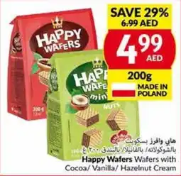 Viva HAPPY WAFERS Wafers with Cocoa / Vanilla / Hazelnut Cream offer