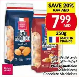 Viva PLAISIR QUOTIDIEN Madeleines / Chocolate Madeleines offer