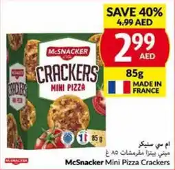 Viva McSNACKER Mini Pizza Crackers offer