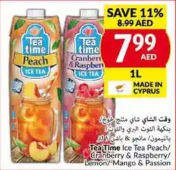 Viva TEA TIME Ice Tea Peach / Cranberry & Raspberry / Lemon / Mango & Passion offer