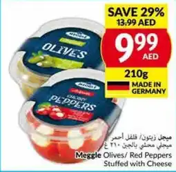 Viva MEGGLE Olives / Red Peppers Stuffed with Cheese offer