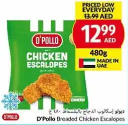 Viva D'Pollo Breaded Chicken Escalopes offer